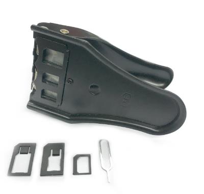 Dual MicroSim/NanoSim Cutter