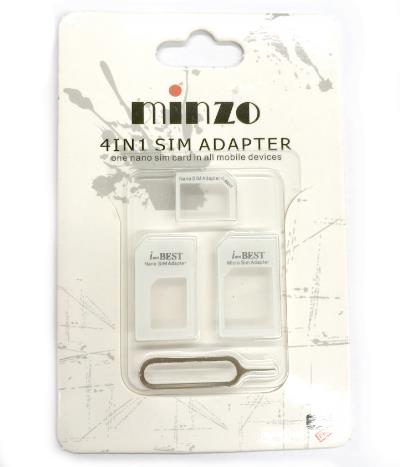 3 in 1 SIM Card Adapter + Pin