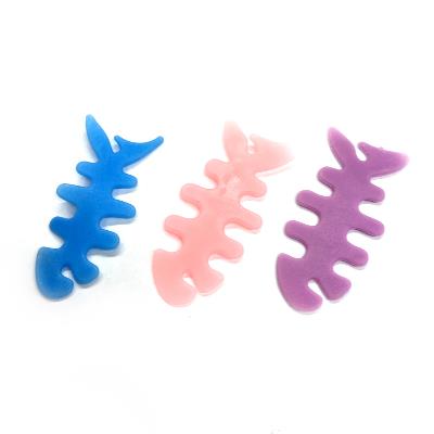 Silicone Fish Bone Earphone Winder 5.7cm