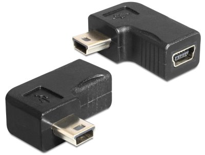MiniUSB to MiniUSB L-shape Adapter
